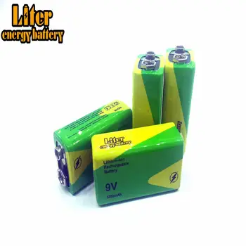 100% Originálne Hračky Dymu 9V 1200mAh nabíjateľné batérie Nízka cena a vysoká kvalita pre nástroje Ni-MH batérie balenia