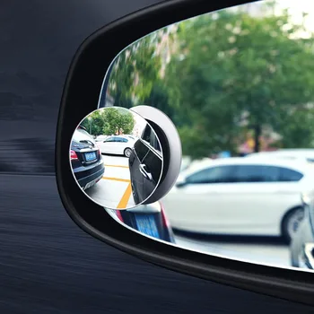 1pc HD širokouhlý nastaviteľné spätné vypuklé zrkadlo blind spot frameless zrkadlo na Infiniti FX-series Q-série QX-series Coupe