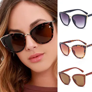 2022 Trend Zonnebril Dames Slnečné Okuliare Značky Vintage Dizajnér Slnečné Okuliare Cat Eye Tvarované Módne Oculos Gafas De Sol