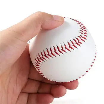 3ks Baseball Č. 9 Softball Hardball Výcvik Ručné Loptu Fitness Produkty, Biela Bezpečnosť Dieťa Baseballs Mužov Praxi Tímová Hra