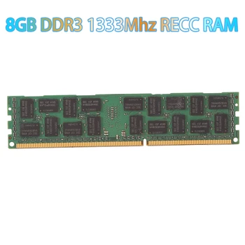 8GB DDR3 1333MHZ RECC Pamäte Ram 240Pin PC3L-10600R 2RX4 RECC RAM Pre X79 2011Pin Doska