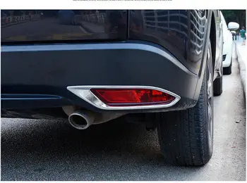 ABS Chrome, vhodný Na Honda HR-V HRV Vezel 2016-2020 Zadné Hmlové Svetlo Lampy Kryt Výbava Auta úprava Auto diely Obrázok 2