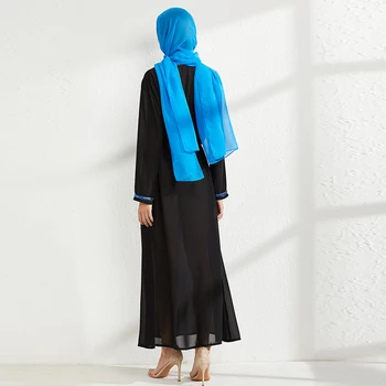 Arabské vyšívanie korálkami plus veľkosť Moslimských žien dlhá sukňa abaya kostým islamskej ramadánu modlitby dlhé sukne kaftan dlhé sukne Obrázok 2