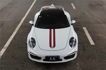 Auto Nálepky Pre Porsche 911 Telo Dvere Exteriérové Dekorácie Upravené Nálepky Zadná Kapota Nálepky Obrázok 2