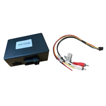 Auto Optického Vlákna Dekodér Box Zosilňovač Audio Adaptér pre Cayenne na Mercedes Benz/ML/GLR/SLK W164/W251 AUX