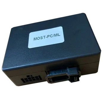 Auto Optického Vlákna Dekodér Box Zosilňovač Audio Adaptér pre Cayenne na Mercedes Benz/ML/GLR/SLK W164/W251 AUX Obrázok 2