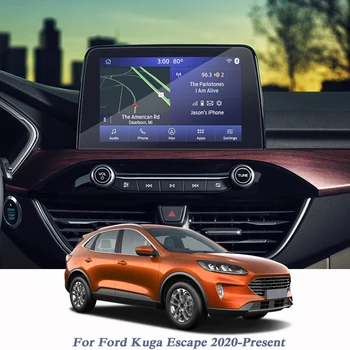 Auto Styling GPS Navigácie Ochranu Skla Film Pre Ford Kuga Uniknúť 2020-Súčasnosť Tabuli Film Vnútorného Auto Príslušenstvo