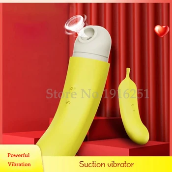 Banán tvar vagíny sania vibrátor G-spot stimulácia klitorisu bulík sexuálne hračky pre ženy mačička bradavky dildo fajčenie dospelých, hračky