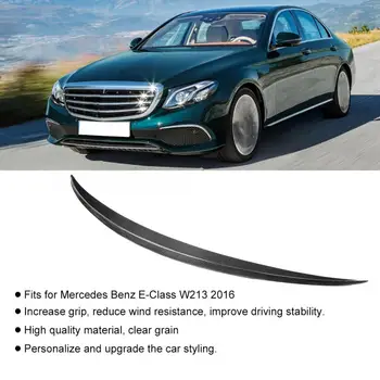 Carbon Fiber 3D Zadný Kufor, Spojler, Pasuje na Mercedes Benz E-Class W213 2016 - auto príslušenstvo