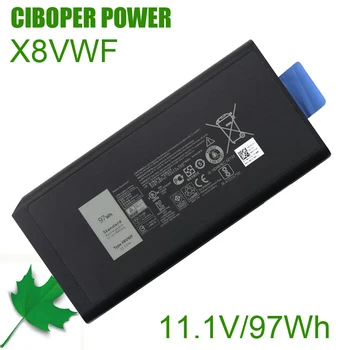 CP Originálne Batérie CJ2K1 4XKN5 X8VWF 11.1 V 65/97Wh Pre Zemepisnú šírku 12 (7204) 14 (7404) E5404 E7404 Série 451-12187 Obrázok 2