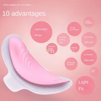 Diaľkové Ovládanie Neviditeľné Nosenie Vibračné Vajíčko Mini Vibrátory Jazyk Vibrátor pre Ženy Stimulátor Klitorisu Masturbator Sexuálne Hračky Obrázok 2