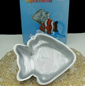 fondant cake design Clownfish Hliníkové tortu pečenie festival cake zdobenie Hliníkové tortu pan doprava zadarmo Obrázok 2