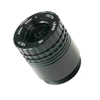 HD 5.0 Megapixel IČ CCTV Objektív 4 mm Objektív, CS 5MP pre HD Bezpečnostné Kamery F2.0 Formát Obrazu 1/2.7