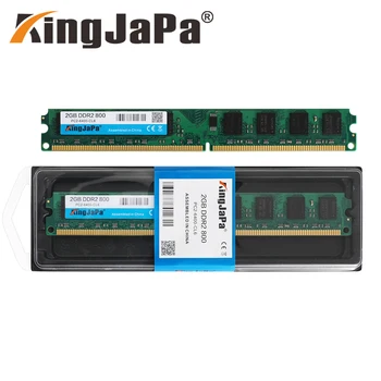 Kingjapa DDR2, 2GB Ram 800MHz PC2-6400 Desktop PC DIMM Pamäte RAM Pre AMD Systém Vysoko Kompatibilný 240 pinov 667MHz Nové