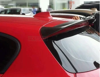KLSHIRU Uhlíkových Vlákien 3D štýl F20 F21 LCI Zadný Spojler pre BMW 1 series Lesklý Čierny Kufor Boot Pery Krídla 118i 135i 2015-2018 Obrázok 2