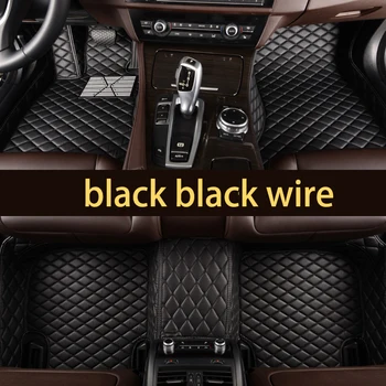 kožené auto interiérové rohože pre BMW 6 série g32 640i 650i 630i 2018 2019 2020 príslušenstvo dizajn interiéru koberec