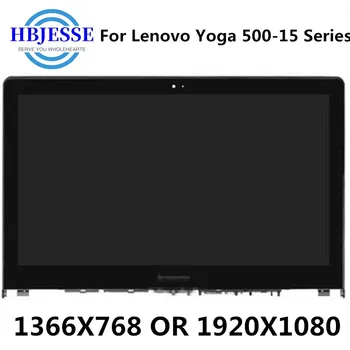 Lenovo Yoga 500-15 Jogy 500-15IBD 80N6 Jogy 500-15ISK 80R6 Jogy 500-15IHW 80N7 LCD Displej Dotykovej Obrazovky Montáž + Rámček Obrázok 2