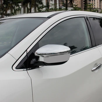 Na Nissan Murano 2015-2018 ABS Chrome späť Spätné Bočné Zrkadlo nálepku krytu výbava panel na čítanie auto styling príslušenstvo 2ks