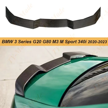 Nové G20 G80 M3 Reálne Uhlíkových Vlákien Zadného batožinového priestoru Krídla Pery Spojler pre Nové BMW Radu 3 G20 G80 M3 M Šport 340i 2020 2021 2022 2023