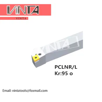 PCLNR2020K12/PCLNR2525M12/PCLNR3232P12/PCLNR3232P16/PCLNR3232P19 CNC Karbidu Vonkajšie Sústruženie Nástroj Fréza Držiteľ Bar Obrázok 2