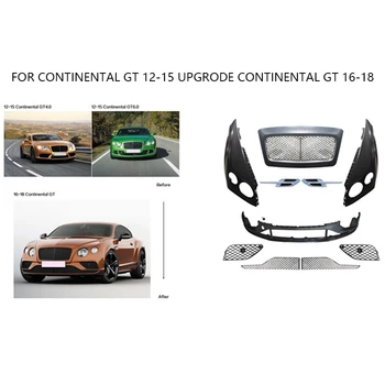 Pre 2016-2018 Bentley Continental GT Predný Nárazník Držiak 3W3807105C Obrázok 2