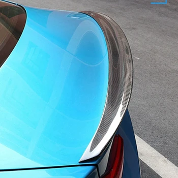 Pre BMW F36 Spojler Uhlíkových Vlákien 4 Série 4 Dvere Gran Coupe F36 P štýl Spojler 2014 - UP 420i 420 d 428i 435i Obrázok 2