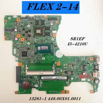 pre Lenovo FLEX2-14 FleX2-14 notebook doske 13281-1 448.00X01.0011 DDR3 I5-4210U CPU 100% testované OK