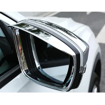 Pre Volkswagen VW T-ROC TROC 2017 2018 2019 2020 2021 Samolepka, Zadné Sklo Spätného Zrkadla Dážď Obočie Štít Slnečná Clona Tieni ABS Obrázok 2