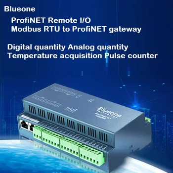 Profinet distribuované IO modul PN autobus digitálny analógový teplota podporu 12001500