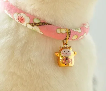 Ručné Mačiatko Mačka Golier S Prispôsobené Pet ID Tag Malé Mačky Japonský Štýl Pet Náhrdelník