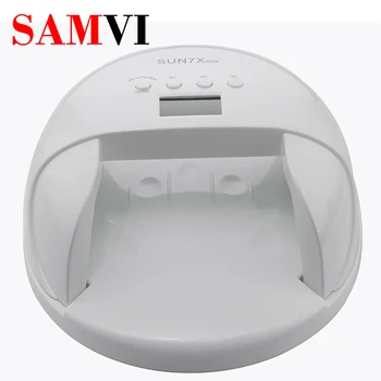 SAMVI 60W SUN7X UV Led lampa Profesionálne Infračervený Senzor UV LED Lampa na Nechty, Rýchle Vytvrdnutie Všetky Gel Polish EU/US Plug Nail Art Nástroje