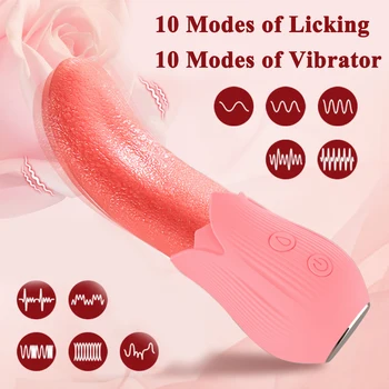 Skutočný Jazyk, Lízanie Vibrátor Pre Ženy, G Mieste Klitorálny Stimulátor Mini Klitoris Sexuálne Hračky Pre Ženy Rose Vibrátor Žena Masturbator