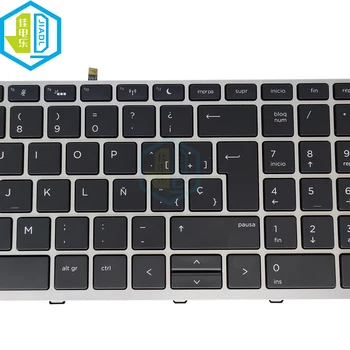 SP/ES španielsky Španielsko latinskej trackpoint klávesnica podsvietenia klávesnice pre HP Probook 650 G4 G5 470 G5 450 455 G5 L00741 L09595-071 Obrázok 2