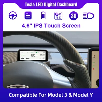 Tesla Model 3 Model Y LCD Displej Panel Digitálny Merač 4.6