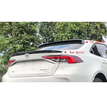 UBUYUWANT Pre Toyota Corolla Auto Príslušenstvo Spojler 2019 2020 2021 ABS Materiálu Sedan Auto batožinového priestoru Zadné Pery Krídlo Chvostovej PLUTVY Prerobit Obrázok 2