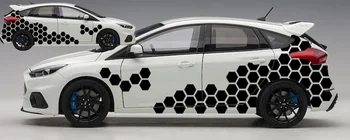 Univerzálny Auto Hexagon Dizajn Samolepky Odtlačkový Kit Auto Samolepky funny auto samolepky vinylové polepy áut obtlačky veľkoobchod Obrázok 2