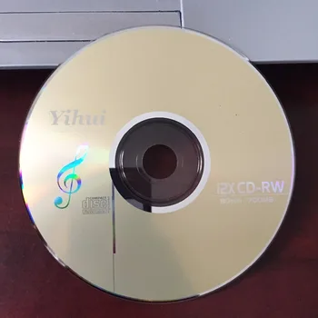 Veľkoobchod 50 disky Triedy A+ Žltá Prázdne Vytlačené 12x 700 MB CD-RW