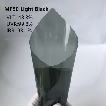 Veľkoobchod Čína Dodávateľa Mf50 Light Black Nano Keramická Film Auto Okno Nálepky Obrázok 2