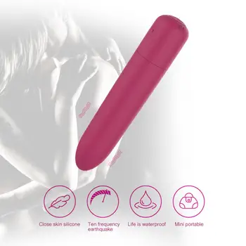 Vibrátor Vajcia Rýchle Vyvrcholenie Pohodlné ABS Nabíjateľná G-spot Klitoris Stimulátor pre Dospelých Žien Obrázok 2