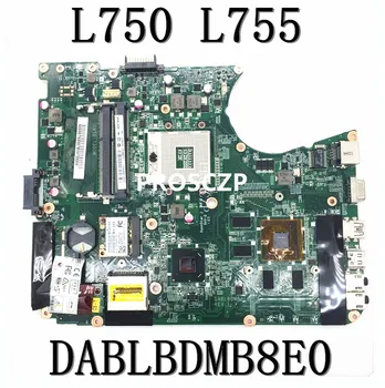 Vysoká Kvalita Doske Pre L750 L755 Notebook Doske DABLBDMB8E0 A000079330 S HM65 DDR3 GT525M s 1 gb 100% Celý Pracovný Dobre