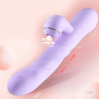 Ženy Vibrátor Sexuálnu Hračku, Teleskopická Vibrácií G Bod Jazyk Lízanie Stimulácia Klitorisu Kúrenie Pošvy Dildo Masturbácia Dospelých