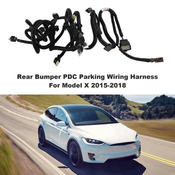 1 Ks Auto Zadný Nárazník Elektroinštalácie Postroj Auto Zadné Elektroinštalácie Postroj Pre Tesla Model X 2015-2018