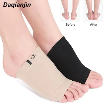 1 Pár Ploché Nohy Ortopedické Ponožky Arch Plantárna Fasciitis Unisex Oprava Nohy Podložky Masážne Zmiernenie Bolesti, Starostlivosť O Nohy Nástroj