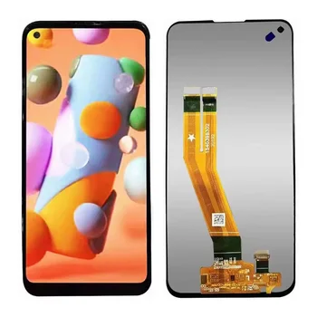 100%Testované A11 LCD Samsung Galaxy M11 A11 SM-A115F SM-A115F/DS LCD Displej Dotykový Displej Digitalizátorom. Snímač S montážou Rámu