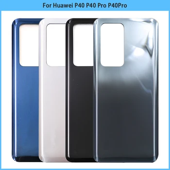 10PCS Pre Huawei P40 / P40Pro Batérie Zadný Kryt 3D Sklenený Panel Zadné Dvere Pre Huawei P40 P40 Pro Batéria Bývanie Prípade Nahradiť