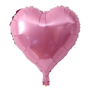 18-palcové tvare srdca balón lásky hliníkovej fólie plávajúce vzduchu balón narodeniny, svadobné dekorácie balón veľkoobchod Obrázok 2