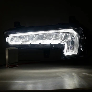 1Pair Auto LED DRL Hmlové Svetlo Pre Chevrolet Malibu XL 2016 2017 2018 Auto Jazdy Lampa Denných prevádzkových Svetlo Nárazníka Lampa Obrázok 2