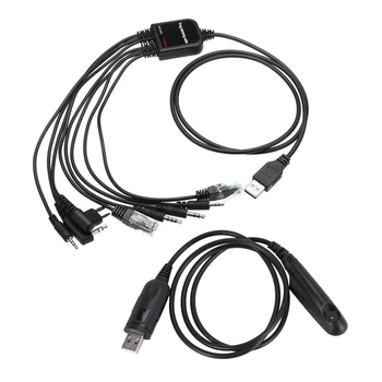 2 Ks Programovanie USB Kábel Pre vysielačku Pre Motorola, A & B