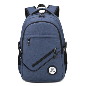 2019 Oxford handričkou mužov batoh mužov cestovná taška batoh módne pánske business USB taška na laptop taška veľká kapacita batoh