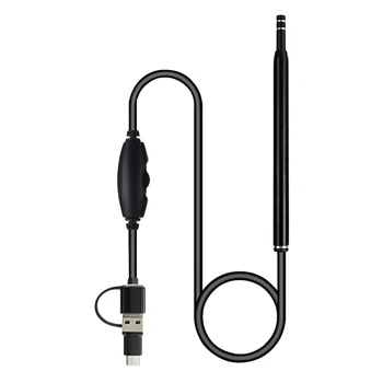3 In 1 Multifunkčné USB Ucho Čistenie Endoskop S Mini Kamera HD Nástroj pre Odstránenie ušného mazu